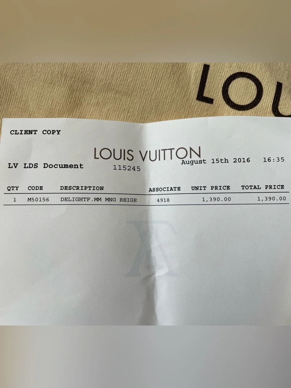 Authentic Louis Vuitton Monogram Delightful MM Bag - Picture 2 of 16